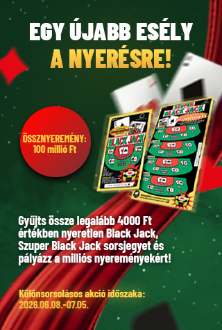 Sorsjegy nyereményjáték header mobil
