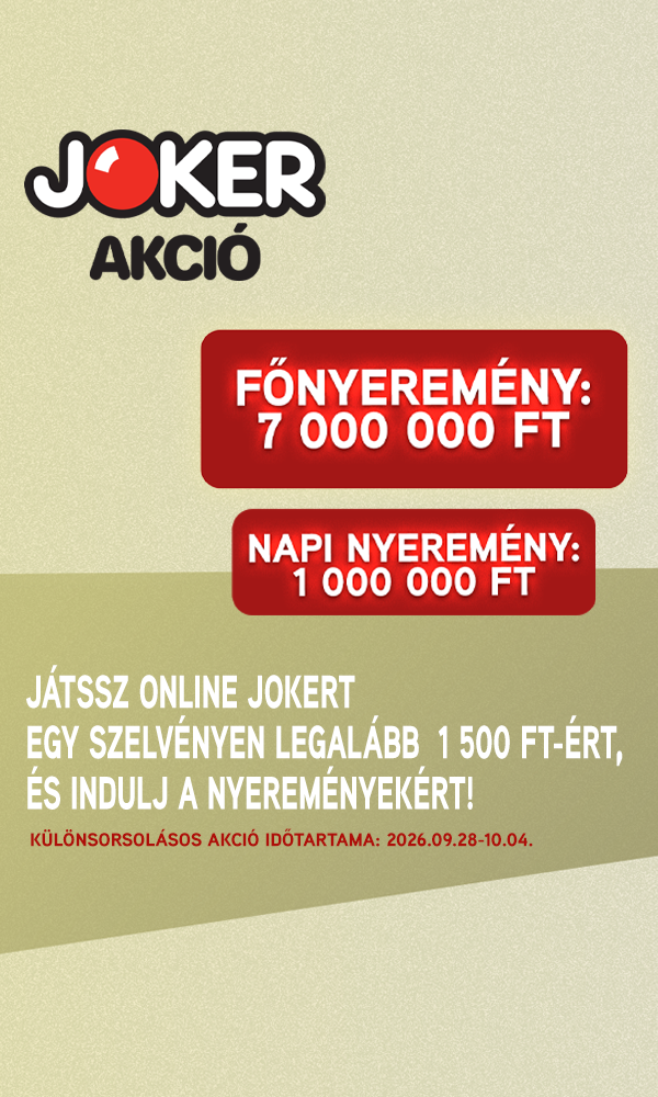 Szeptemberi Joker akció