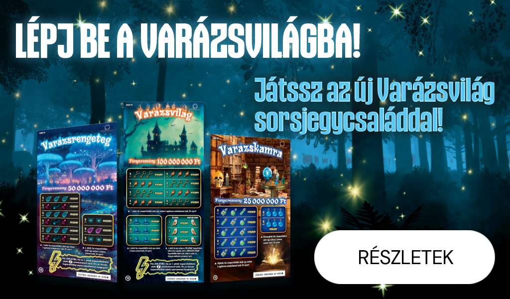 Varázsvilág sorsjegycsalád mobil