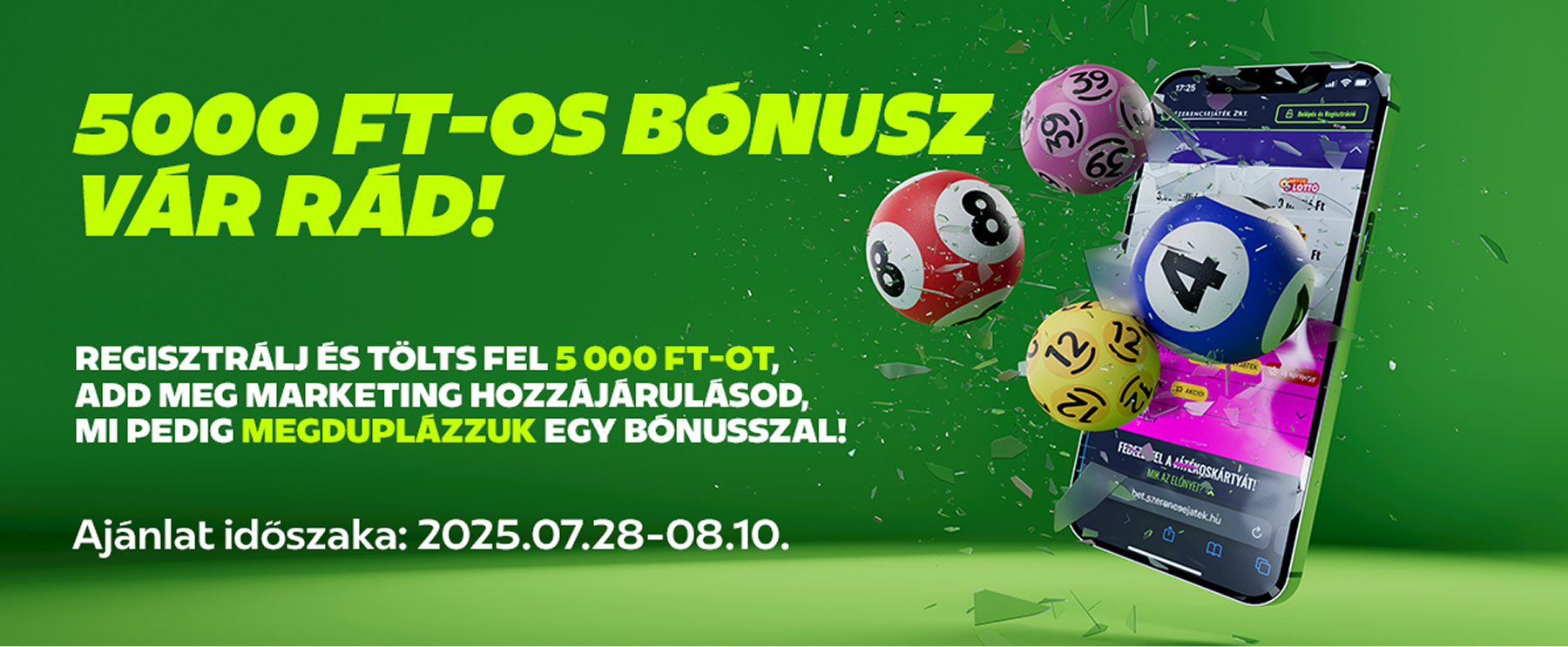 Regisztrációs bónusz header