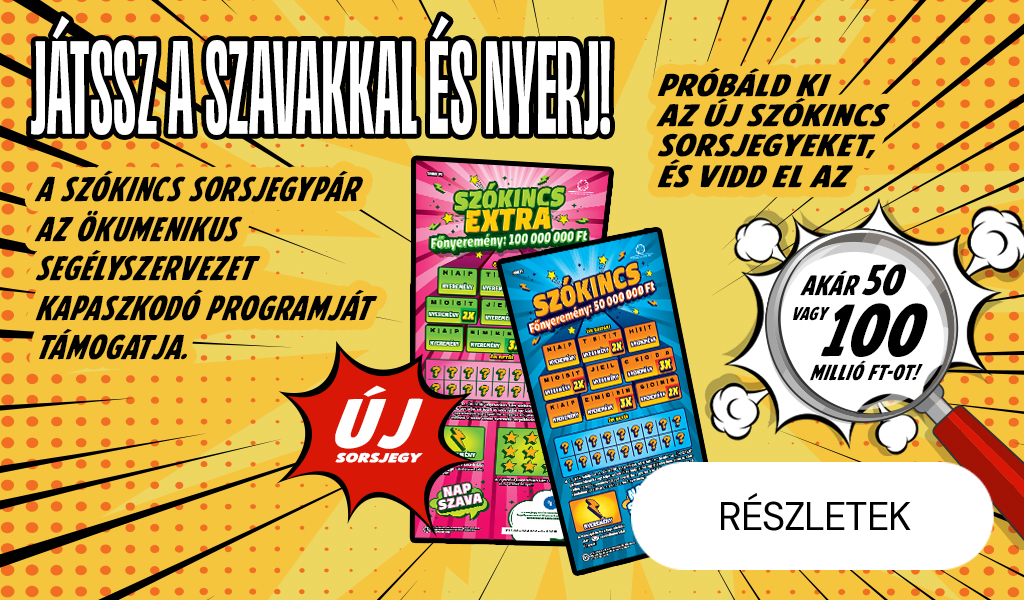 Szókincs sorsjegypár mobil