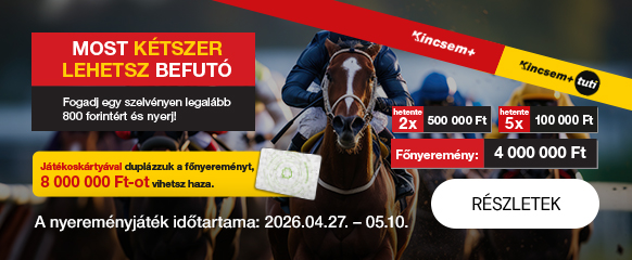 Áprilisi Kincsem+ nyereményjáték