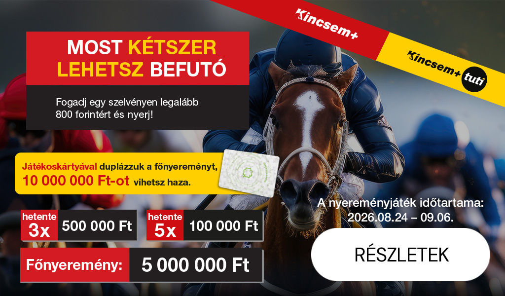 26 augusztusi kincsem+  akció mobil