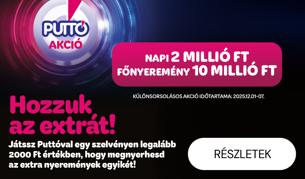Decemberi Puttó akció mobil