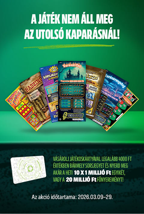 Sorsjegy nyereményjáték header mobil