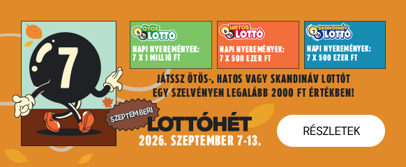 26 szeptemberi lottóhét akció