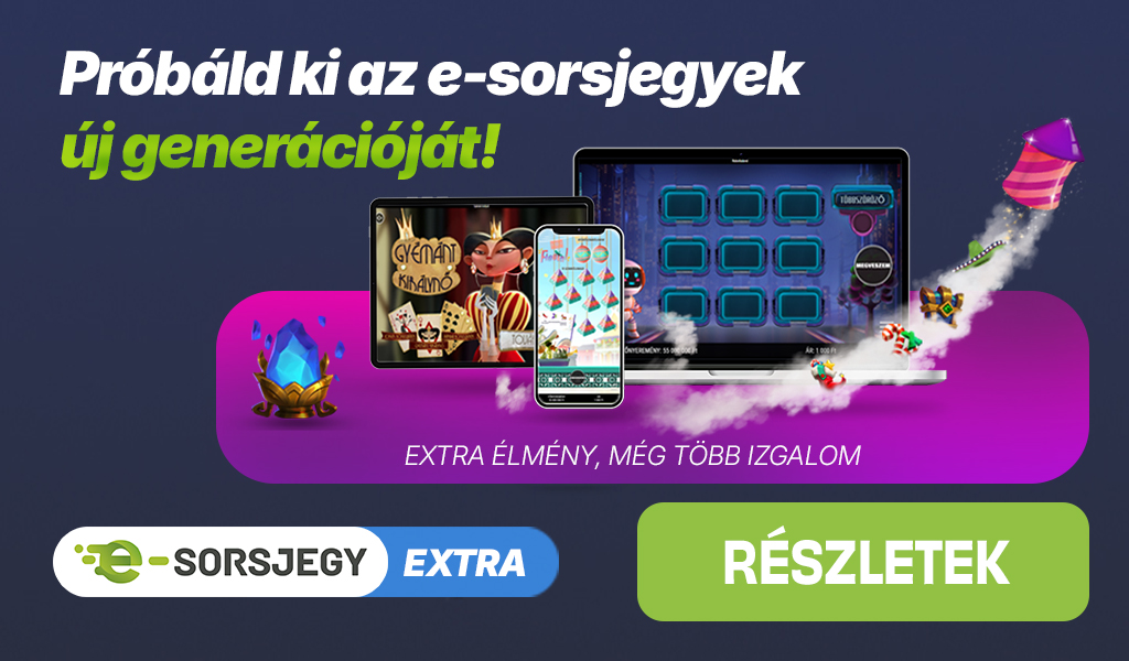 E-sorsjegy Extra mobil