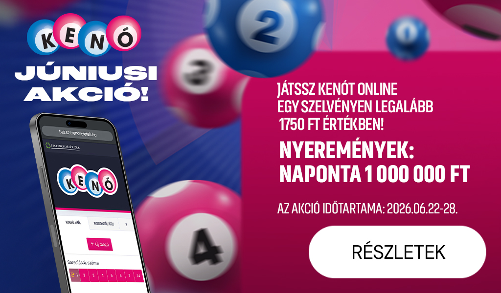 Kenó akció mobil