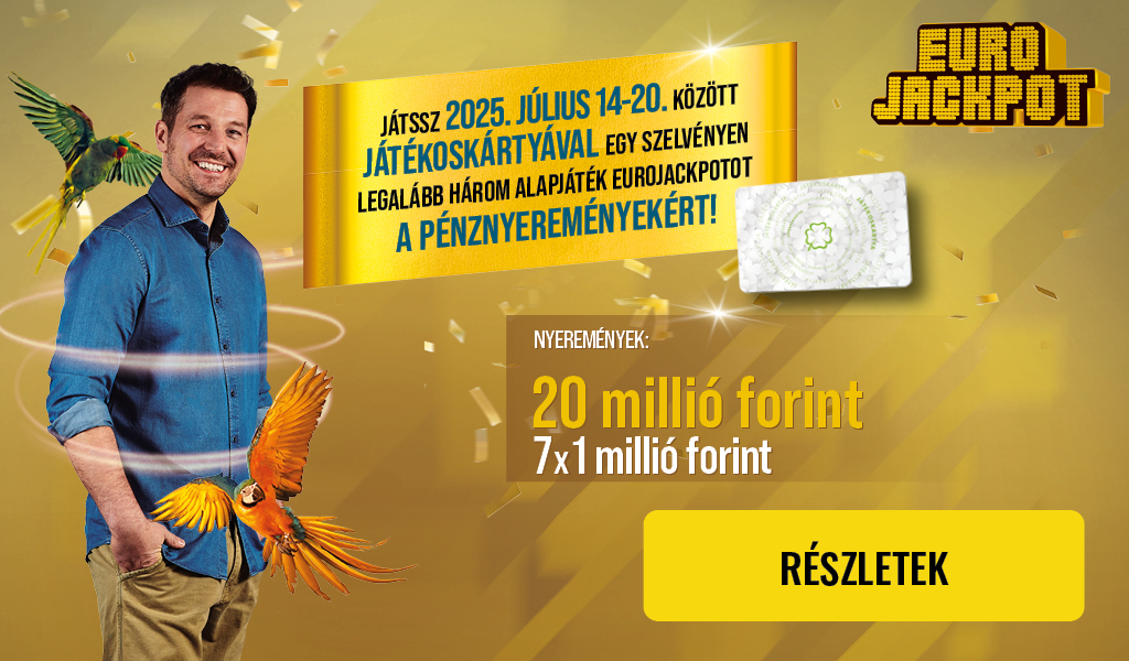 Júliusi Eurojackpot akció mobil