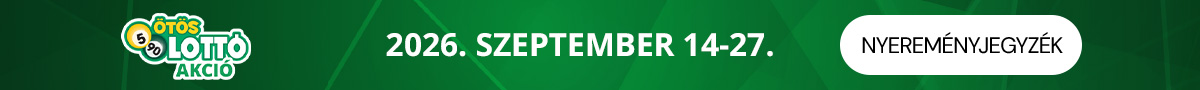 Szeptemberi Ötöslottó akció