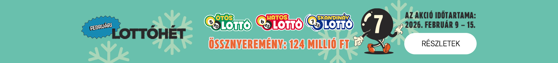 Februári Lottóhét üzletkereső
