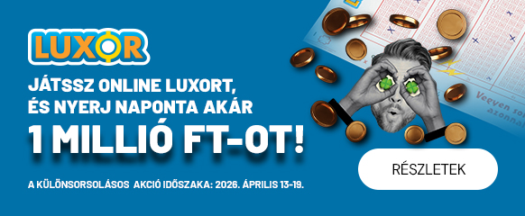 Áprilisi Luxor akció