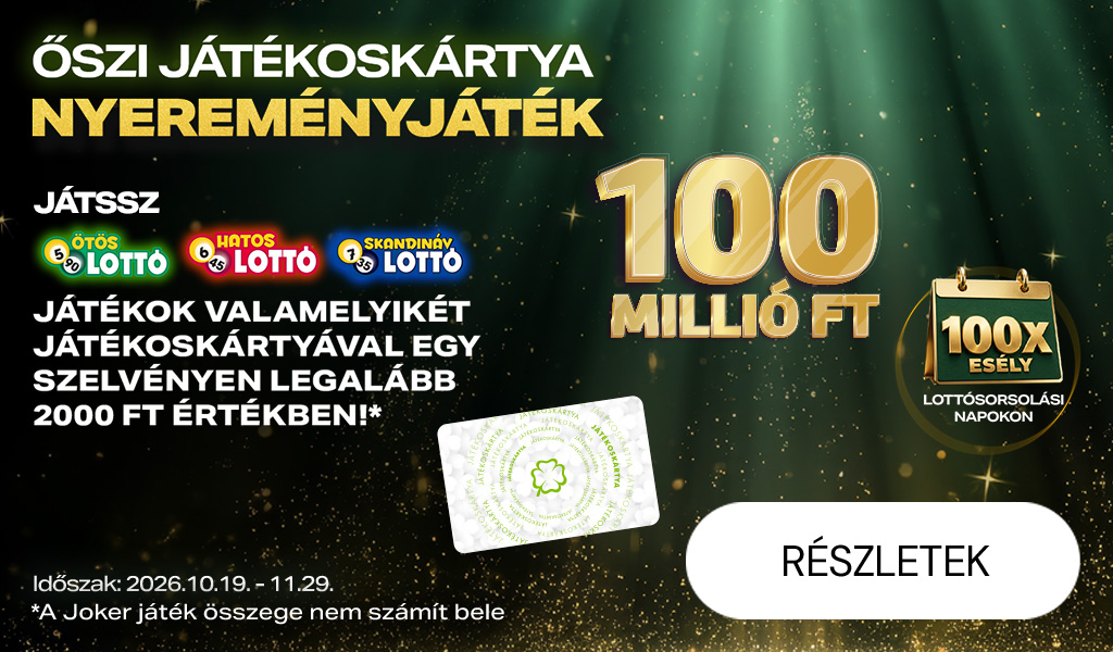 Őszi JK nyereményjáték mobil