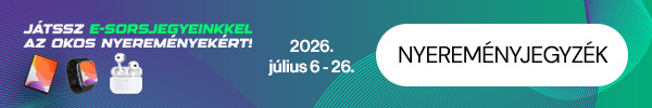 Júliusi E-sorsjegy nyereményjáték mobil