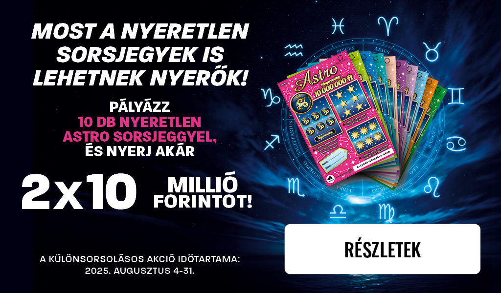 Mélység kincsei e-sorsjegy extra mobil