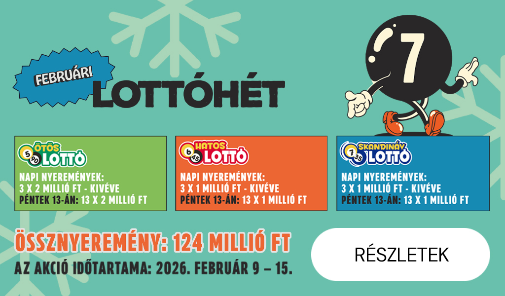 Februári lottóhét mobil